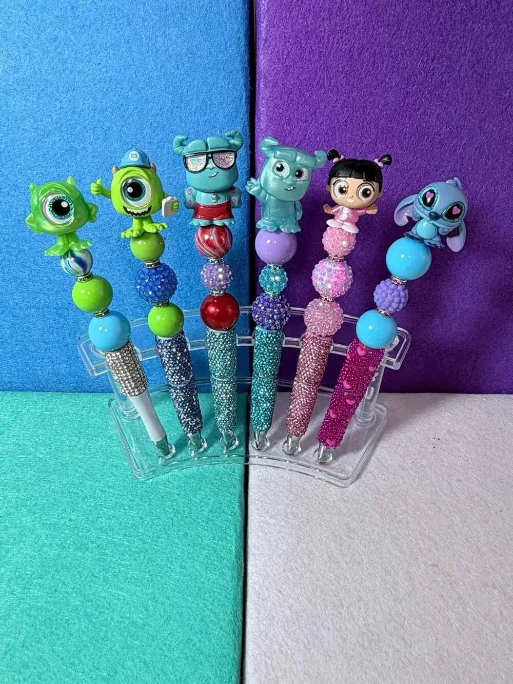 Disney Doorable Handmade Beaded Pens - Custom Made By The Enchanted Hoosier